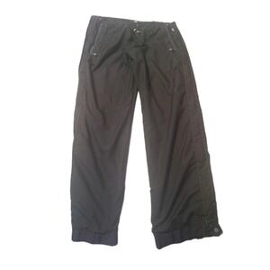 Vaude Sympatex Waterproof Windproof Snow Ski‎ Pants Black Size L 42x31 Outdoor